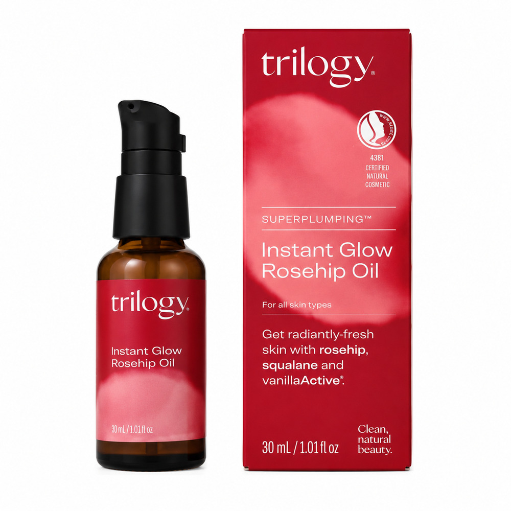 Trilogy Instant Glow Rosehip Oil with Apricot + Jojoba Oils 30 mL / 1 fl oz